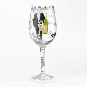 𝅺GROOM Wine Glass